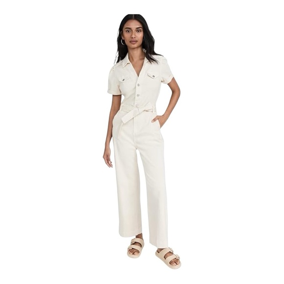 A.L.C. Augusta Utility off white Jumpsuit - Picture 6 of 10